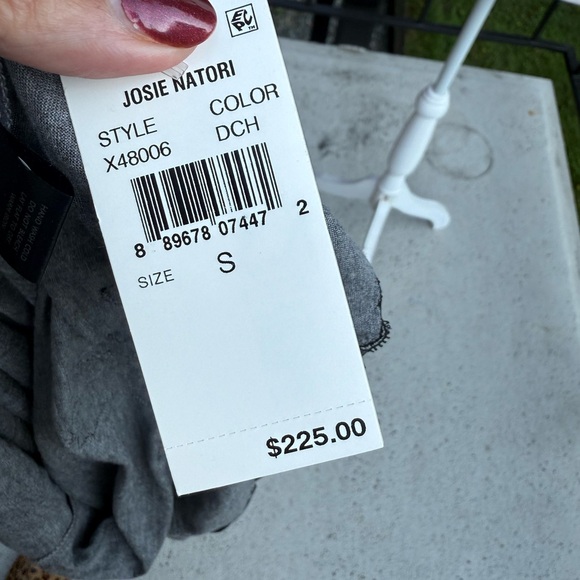 NWT Natori Gray Slip Dress Size Small - Picture 2 of 12